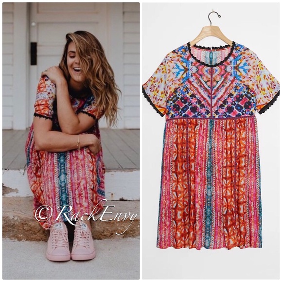 Nwt Anthropologie Blnk Trudie Tunic 
